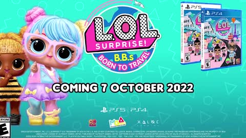 L.O.L Surprise! B.B.s Born To Travel - Gameplay Trailer PS4 Games