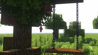 Minecraft Short - Apple Tree w/swing