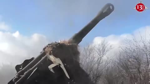 Russian military convoy attacking Krasnogorovka village in Donetsk, is ambushed in an open area