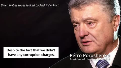 Teaser of interview with Andrii Derkach on Biden Corruption