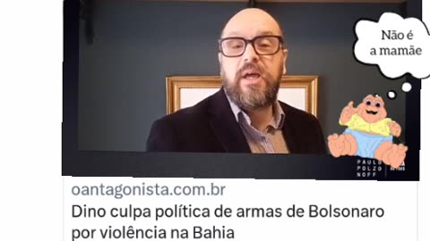 O DONO DA BOCA DISSE QUE O AUMENTO DA VIOLÊNCIA NA BAHIA É DO BOLSONARO. BAHIA QUE ALIÁS FOI O ESTADO QUE MAS VOTOU NO PT.