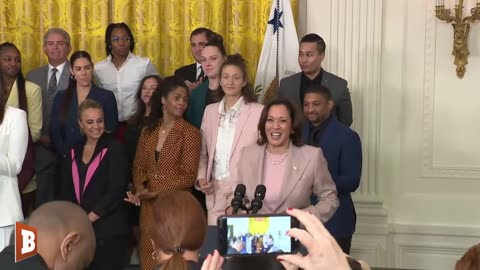 LIVE: VP Kamala Harris Welcomes the Las Vegas Aces to the White House...