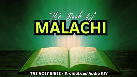 ✝✨The Book Of MALACHI | The HOLY BIBLE - Dramatized Audio KJV📘The Holy Scriptures_#TheAudioBible💖