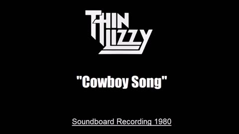 Thin Lizzy - Cowboy Song (Live in Tokyo, Japan 1980) Soundboard