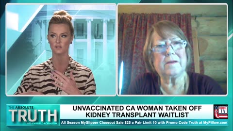 UNVACCINATED WOMAN DENIED KIDNEY TRANSPLANT SPEAKS OUT