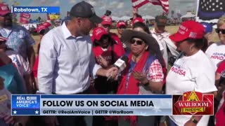 Ben Bergquam Interviews Real, Enthused Americans At The Trump Texas Rally