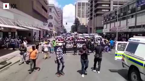 WATCH: #NotInMyName Marches to Union Building Against Eskom's Electricity Blackouts