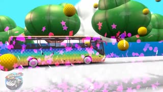 All Aboard The Bus Song for Kids with Wheels On The Bus by Speedies