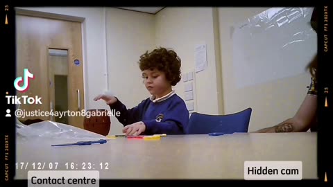 7th December supervised contact session at contact centre part 12 (Hidden camera)