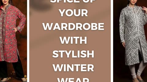 Spice Up Your Wardrobe With Stylish Winter Wear