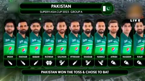 Pakistan vs Nepal / Asia Cup 2023 Match No 01 1st inning Highlights Pakistan vs Nepal / Pak vs Nepal