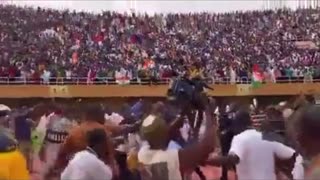 Niger: A meeting to support the Niger coup leaders is taking place today in Niamey stadium #Niger