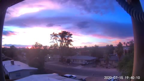 07152020 Sunset Timelapse