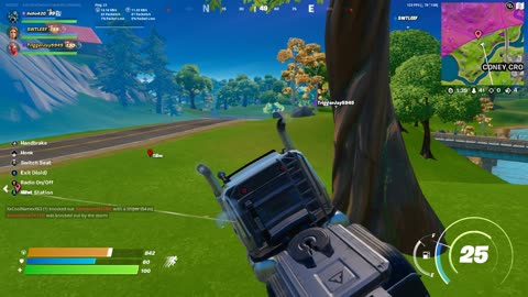 Fortnite; Rolled the Truck, But got the Kill (C 3,S 1)