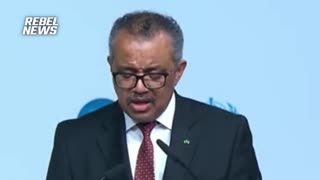 .Dr. Tedros explains the globalist treaty that will override a countries sovereignty