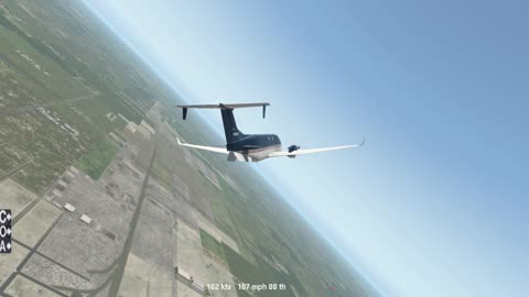 pushed the engines too hard - Xplane 11.55 - beechcraft B1900 -