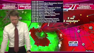 Meteorologist Says Prayer For Those Affected By Mississippi Tornado