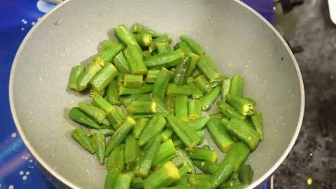 Masala Bhindi Fry