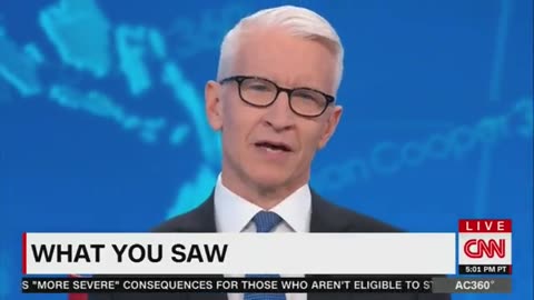 Anderson Cooper on the CNN Town Hall with Trump: “You have every right to be outraged today