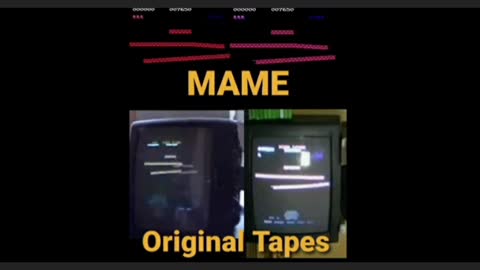 "MAME play" on BM's original tapes