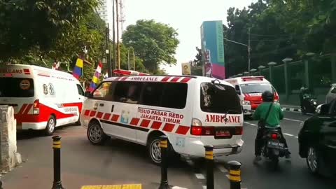 Video of the Toyota Hiace Ambulance from Jakarta