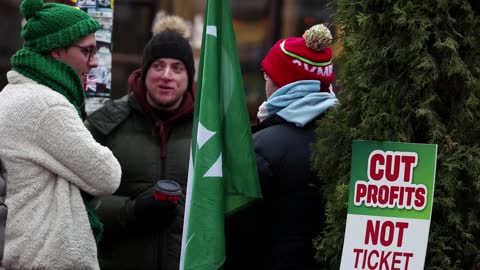 UK labor unrest deepens as rail strike begins