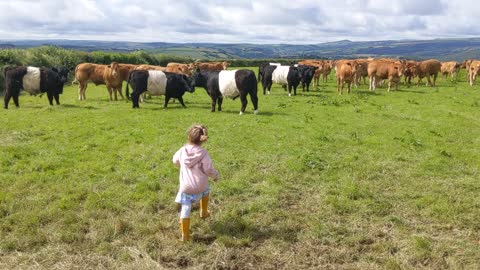 Young farmer in the making.