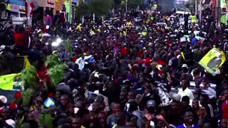 Chaotic scenes after Kenya's Ruto declared president-elect