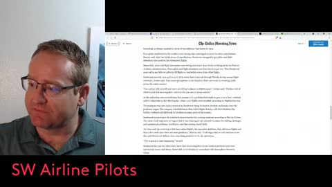 Sorry Trump Jr, SW Airline Pilots aren't walking out due to vaxx mandate