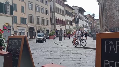 Walking Tour Of Florence Italy
