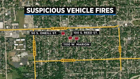 Four cars set on fire in Joliet