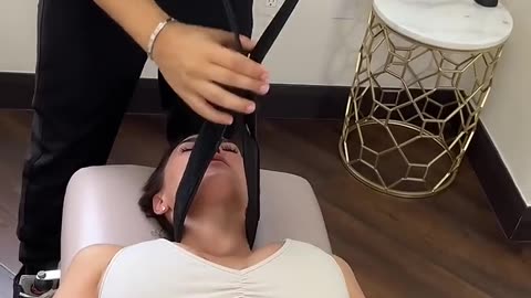 Y Strap Cracking Popping ASMR Adjustment