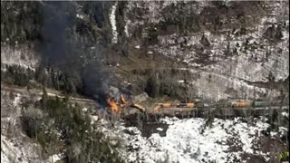 train derailment Maine