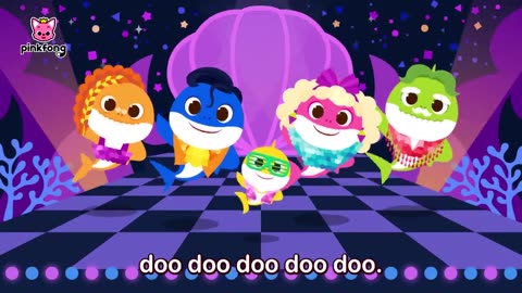 Baby Shark's Retro Party _ Baby Shark Retro Version _ Pinkfong Songs for Childre