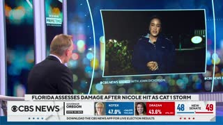 Florida assesses damage after Nicole makes landfall