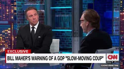 Bill Maher Red Pills Chris Cuomo on CNN About Woke Left, Trump