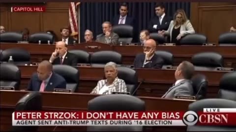 When Peter Strzok was questioned.