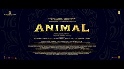 Animal movie trailer out Now