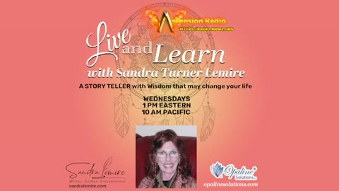 Live and Learn with Sandra Turner Lemire Pseudomonas Aerogenosa A Killer Episode 6 - 11 08 2022