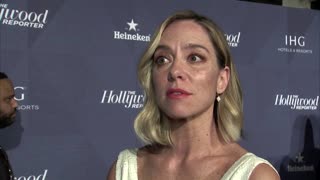 Oscar nominees arrive for Hollywood Reporter party