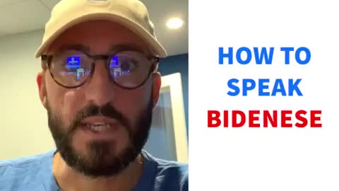 How to speak Bidenese