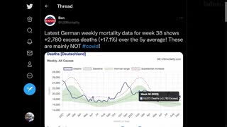 VAX GENOCIDE? HUGE AMOUNT OF EXCESS DEATHS IN EUROPE/ US; MRNA MASS MURDER OF EUROPEAN CHILDREN?!