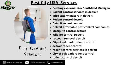 Pest control in warren MI