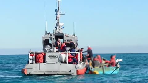 U.S. Coast Guard Station Islamorada interdicts illegal migration voyage at sea