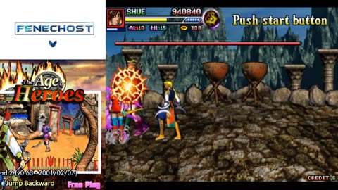 Age Of Heroes - Silkroad 2 Arcade Gameplay 2001 Retrogame Full
