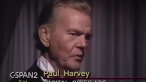 Paul Harvey warning us