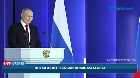 Putin Reveals The US Dollar Will Lose Its Power In The World, Countries Are No Longer Dependent