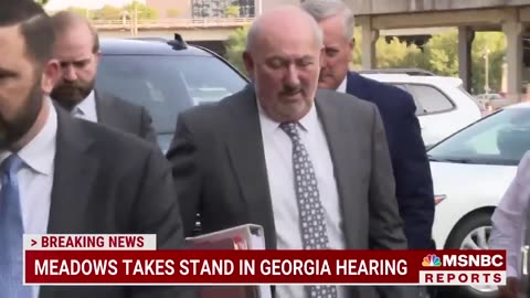 Meadows takes stand in Georgia hearing to move case to federal court