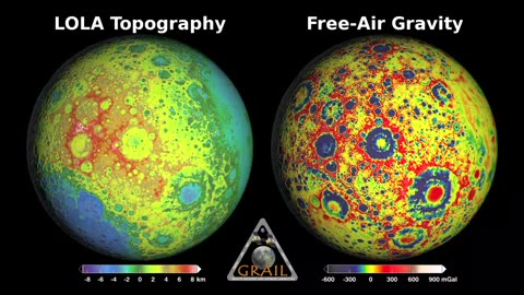 GRAIL Primary Mission Gravity Maps (AGU 2012)