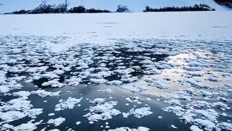 Crystal ship clear ice Canada